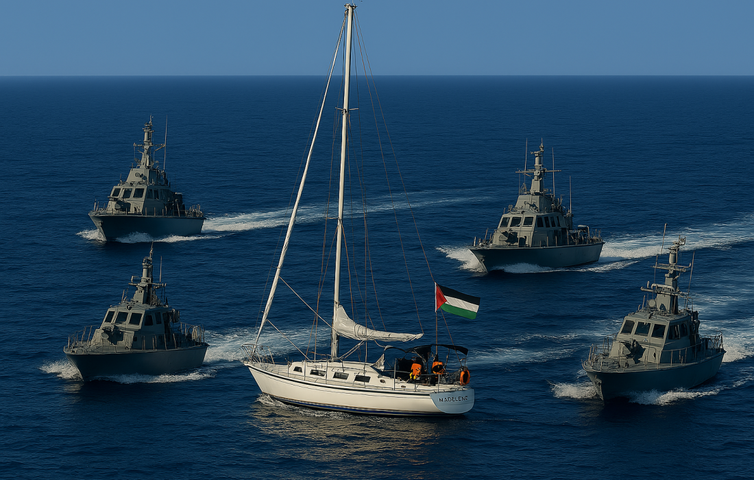  توقیف کشتی مادلین و نقض حقوق بین‌الملل توسط اسرائیل